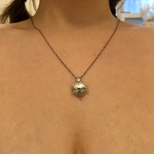 Load image into Gallery viewer, Sterling Silver Sacred Heart Pendant