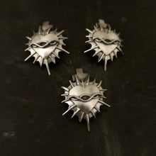 Load image into Gallery viewer, Sterling Silver Sacred Heart Pendant