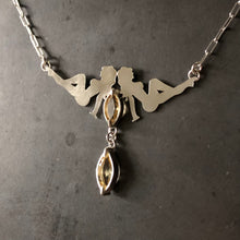 Load image into Gallery viewer, Mudflap Girl Necklace - Citrine
