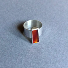 Load image into Gallery viewer, Carnelian Band Ring
