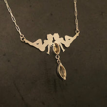 Load image into Gallery viewer, Mudflap Girl Necklace - Citrine
