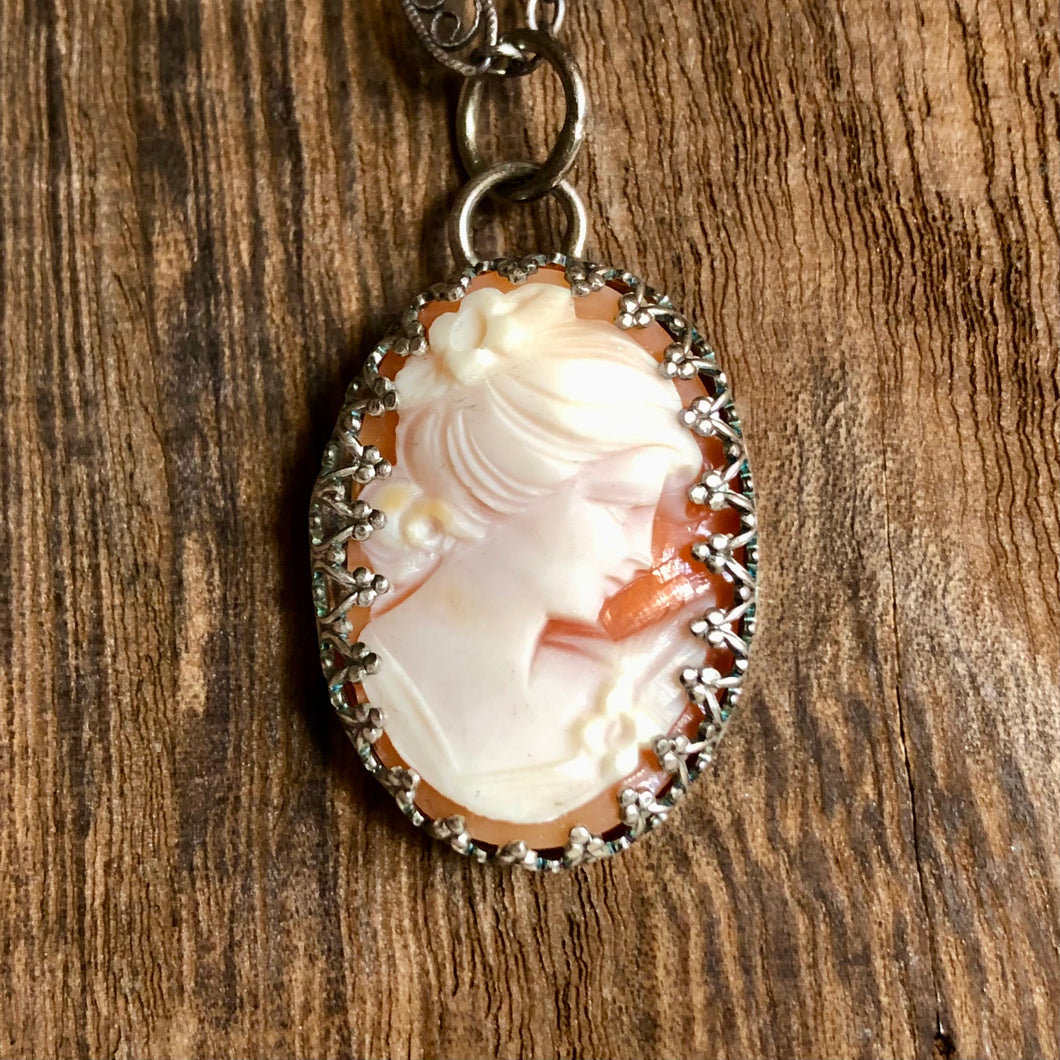 Large Vintage Cameo