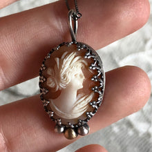 Load image into Gallery viewer, Large Vintage Cameo with 14k Gold Detail
